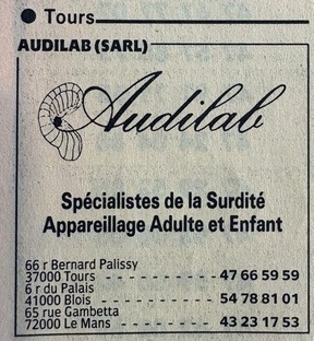 Audilab 40 ans