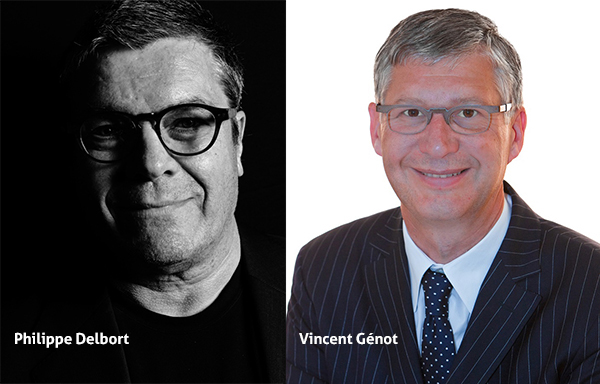 Philippe Delbort et Vincent Génot