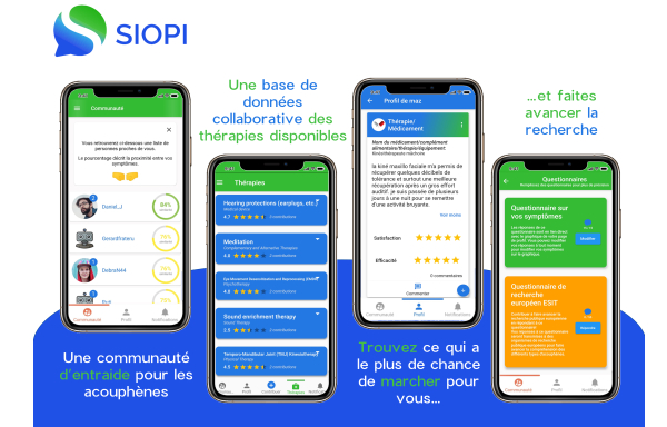 Siopi veut créer la plus grande base de données sur les thérapies des acouphènes pour aider un maximum de patients