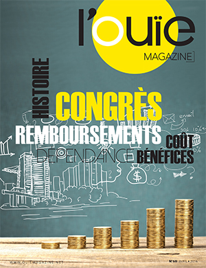 Couverture de L'Ouïe Magazine n°68-Avril 2016