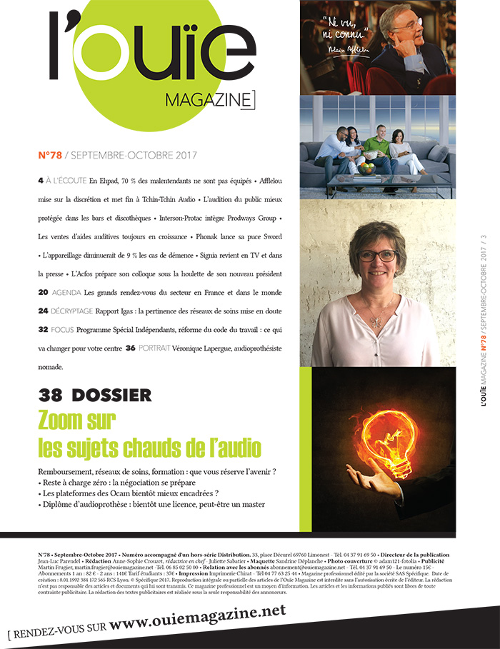 Sommaire L'Ouïe Magazine n°78