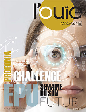 L'Ouïe Magazine couverture du n°80-Décembre 2017