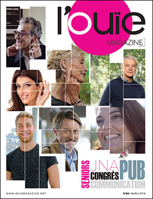 Couverture L'Ouïe MAG n°82-Mars 2018