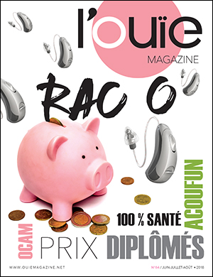 Couverture de L'Ouïe Magazine n°84-Juin-Juillet-Août 2018