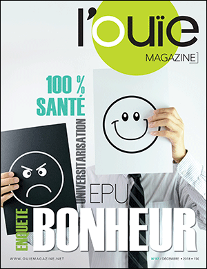 Couverture de L'Ouïe Magazine n°87-Décembre 2018